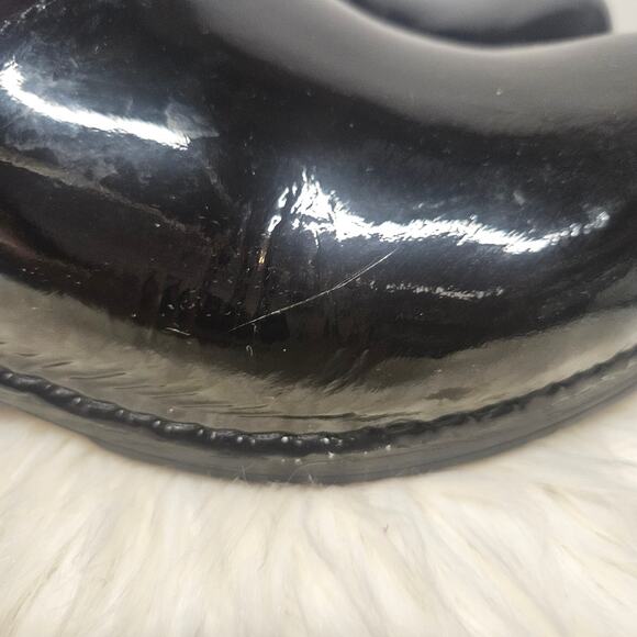 Dansko Black Patent Leather Professional Clogs - Picture 6 of 10